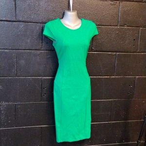 medium Felicity and cocoa dress and green
